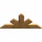 Ekena Millwork Saratoga Rough Sawn Timber Gable Bracket, Western Red Cedar, 48"W x 22"H x 2"D x 6"F, 11/12 Pitch GBW048X22X0206SAR00RWR - alternate 3